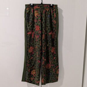 Anthropologie Ett Twa Floral Cropped Pajama Pant
